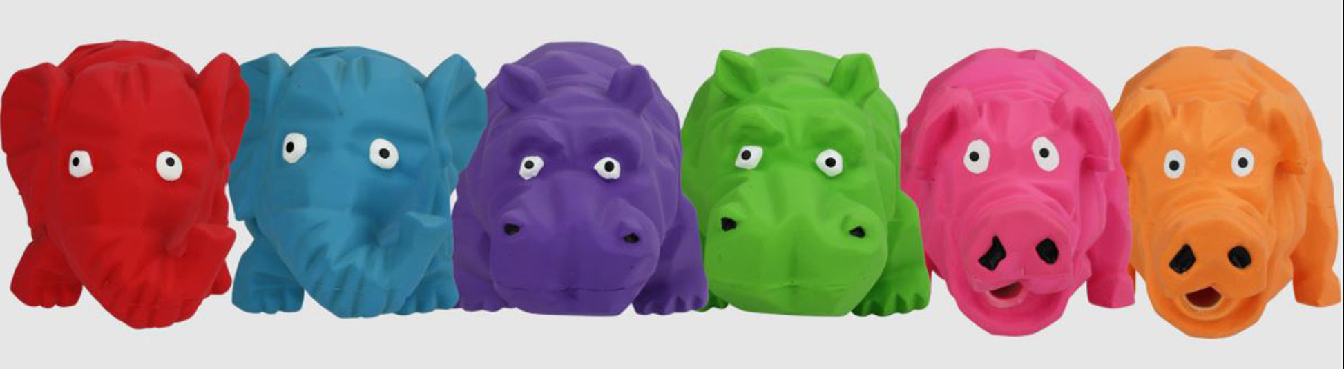 Multipet Latex Origami Pals Dog Toy Assorted, 8 in