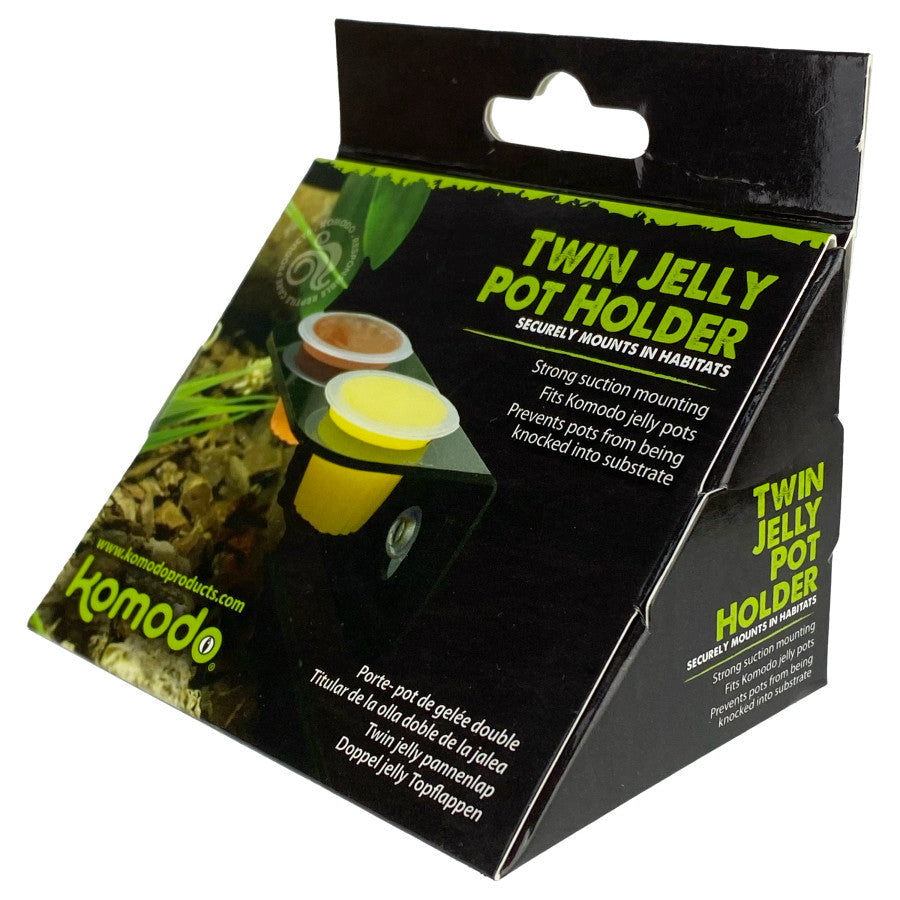 Triangular box packaging shown at an angle with product illustration on front