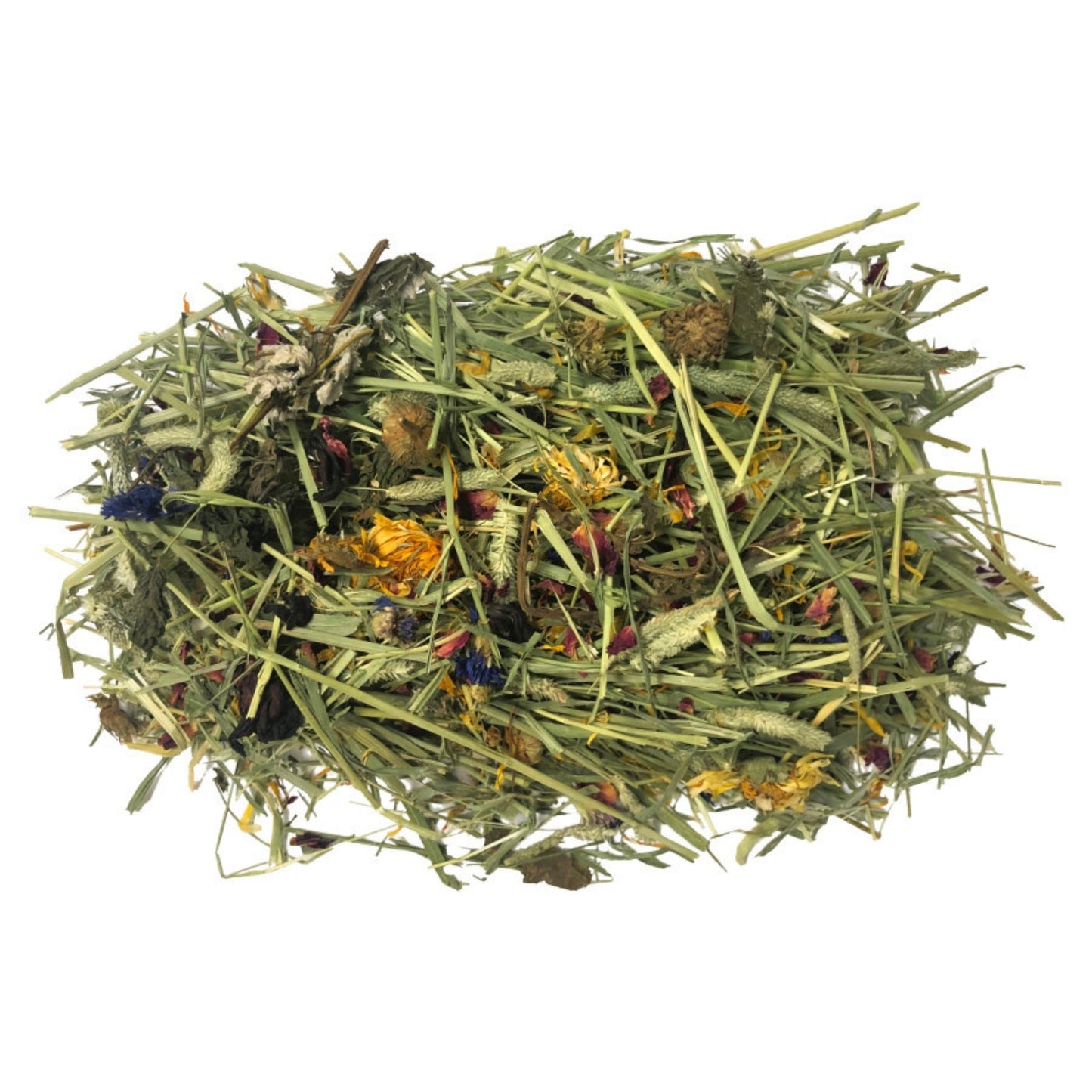 Komodo Tortoise Hay with Wildflowers 24 oz - Timothy Hay Tortoise Food
