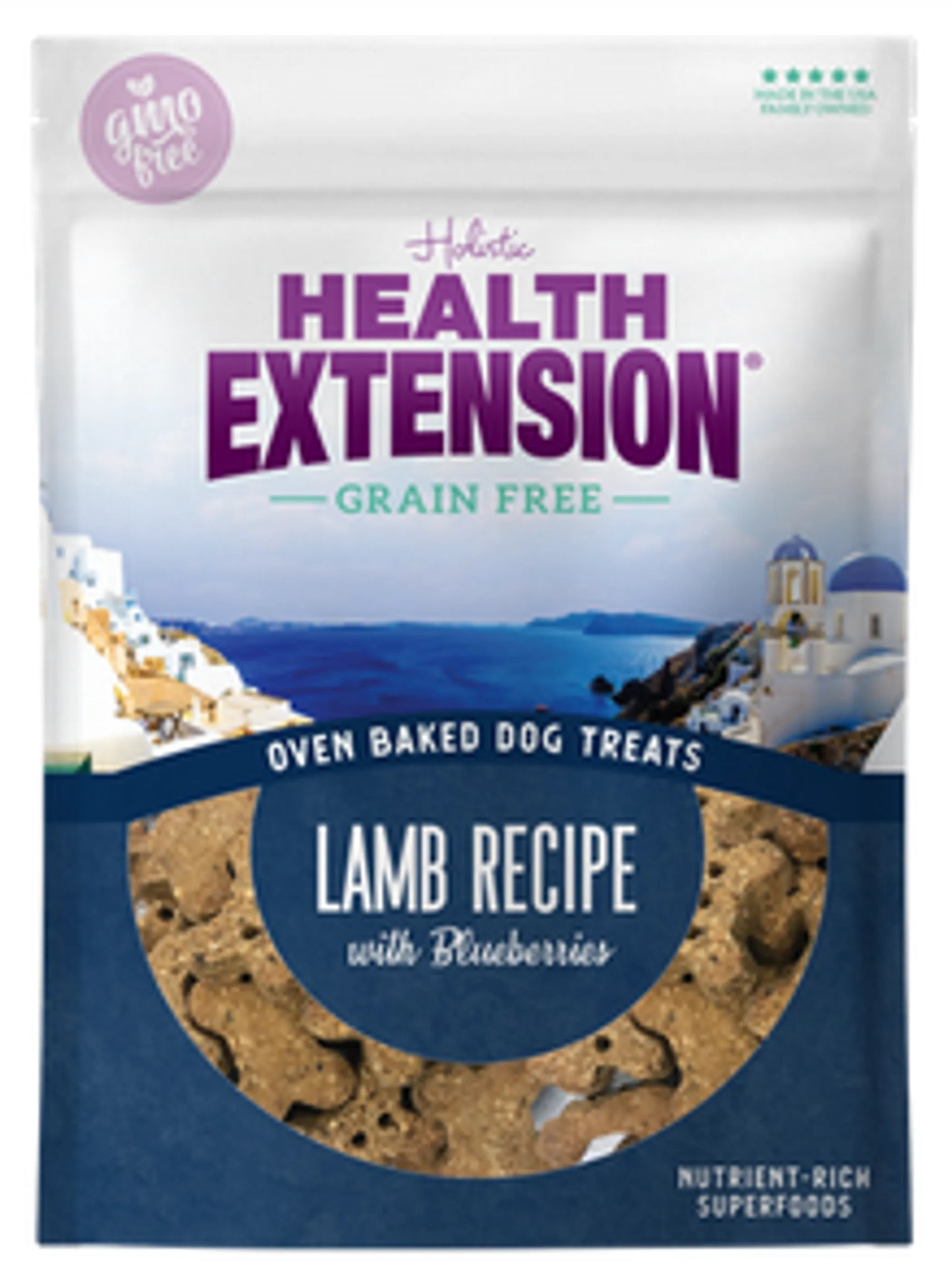 Health Extension Oven Baked Grain Free Dog Treats - Large Bag
