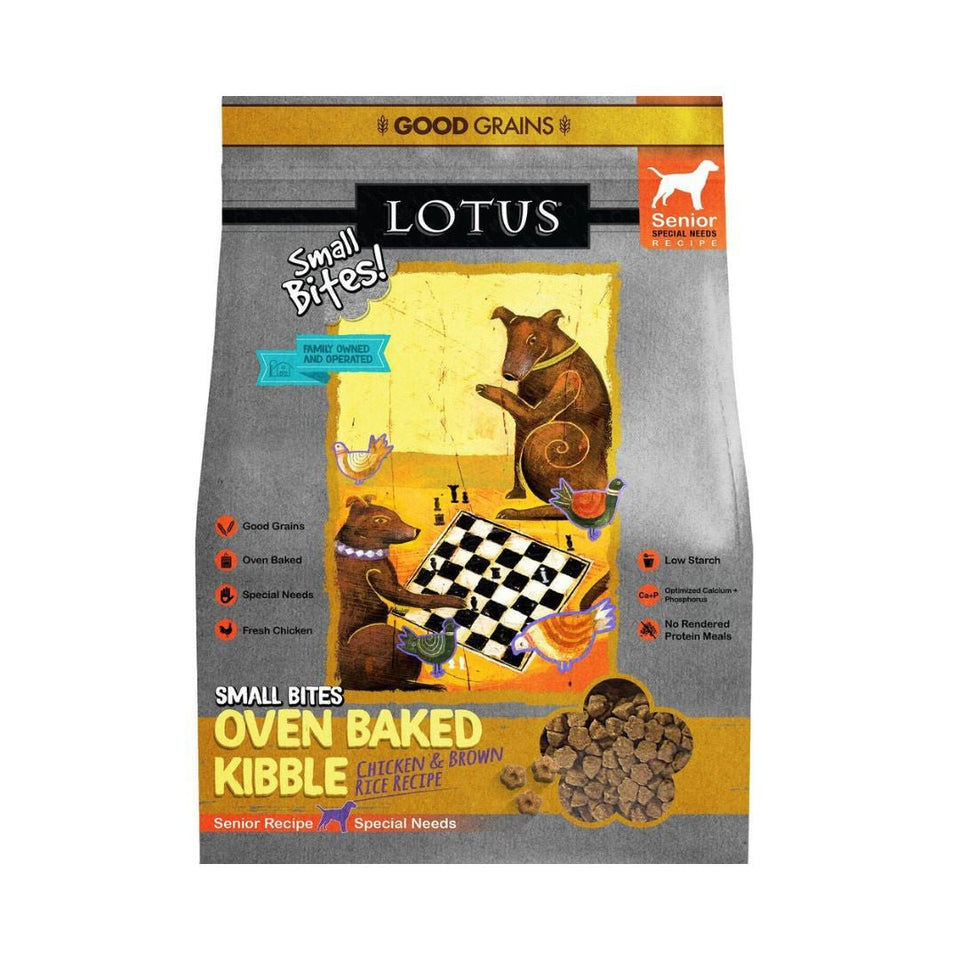 Lotus Dog Senior Small Bite Chicken 5 lb