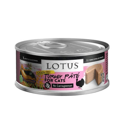 Lotus Cat Grain-Free Turkey Pate 2.75 oz. 24 ct