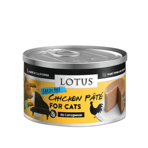 Lotus Cat Grain-Free Chicken Pate 5.3 oz. 24 ct