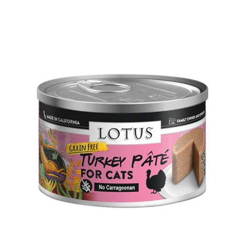 Lotus Cat Grain-Free Turkey Pate 5.3 oz. 24 ct