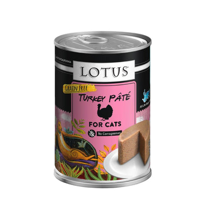 Lotus Cat Grain-Free Turkey Pate 12.5 oz. 12 ct