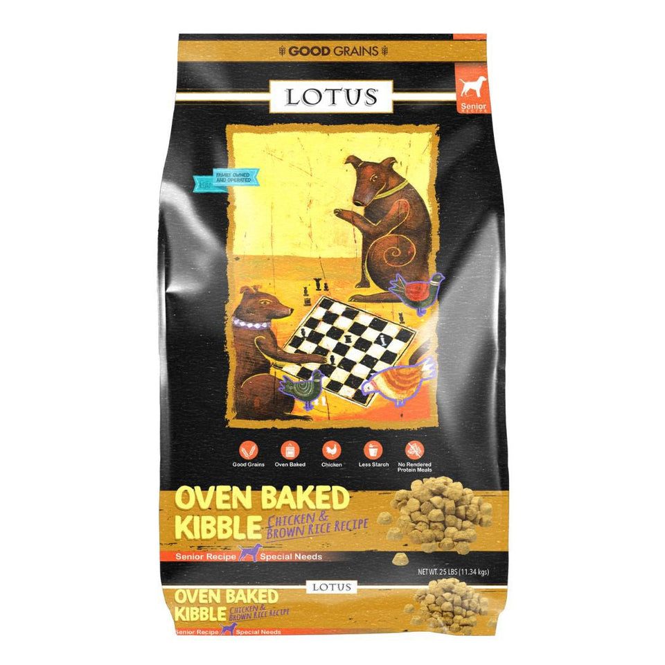 Lotus Dog Senior Chicken 25 lb