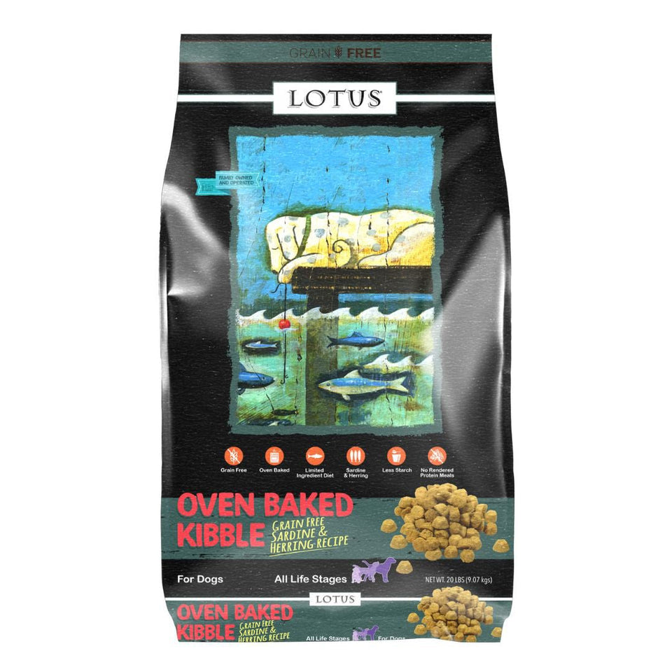 Lotus Dog Adult Grain-Free Sardine Pollock 20 lb