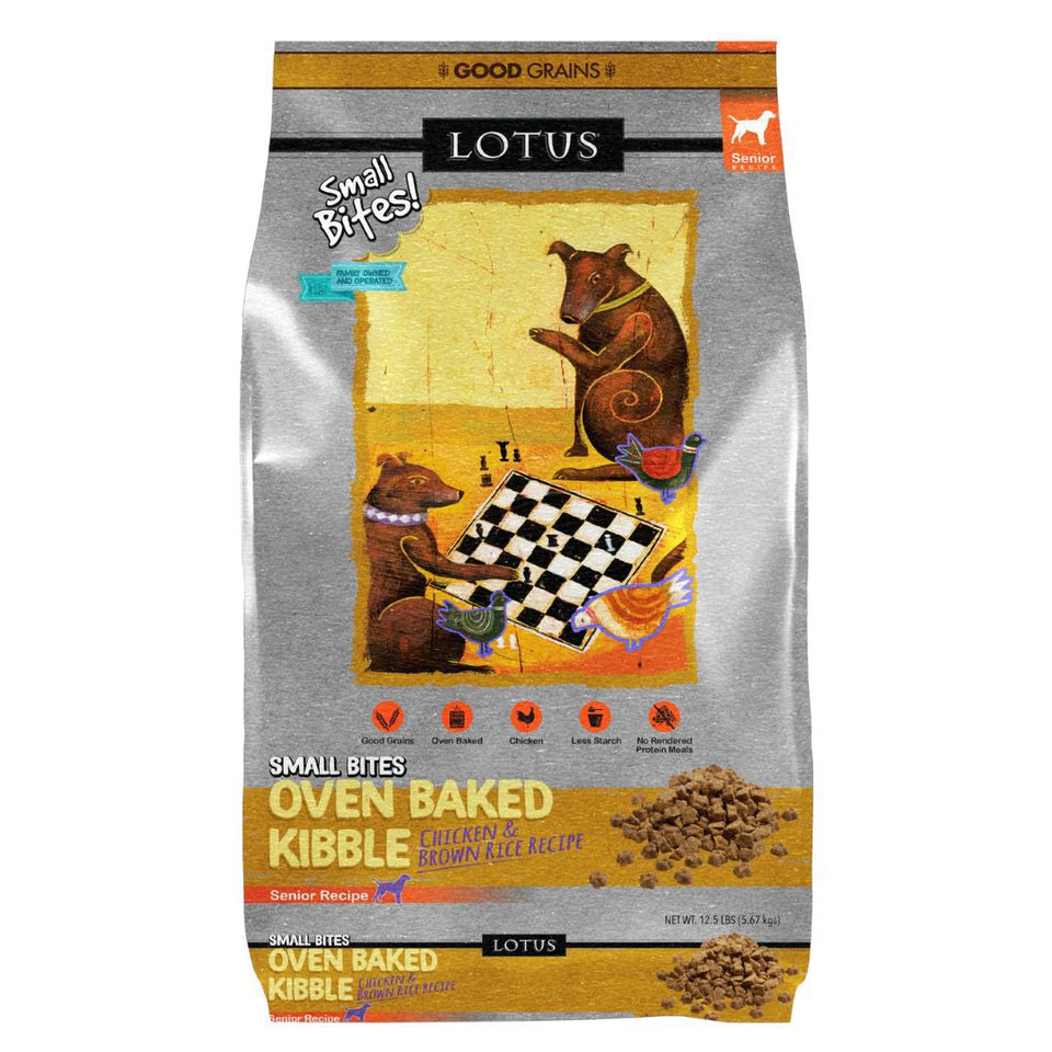 Lotus Dog Senior Small Bite Chicken 12.5 lb