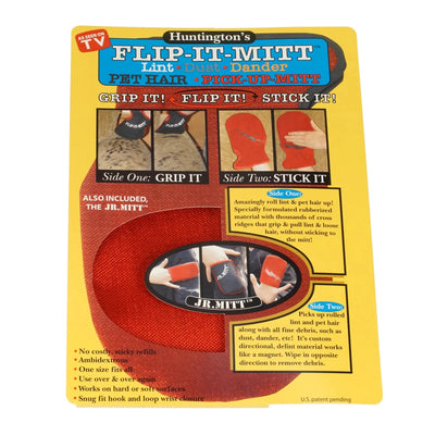 Flip-It-Mitt For Easy Pet Hair Removal - Pets Perfect
