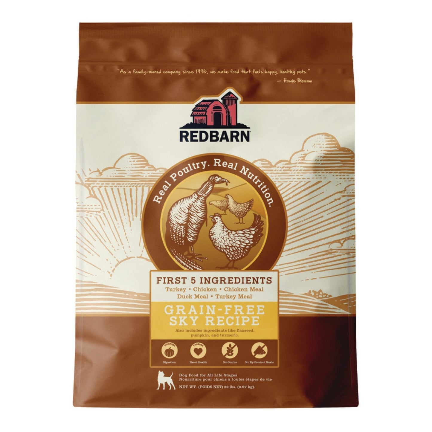 Redbarn Pet Products Grain-Free Dry Dog Food, Sky, 4 lb