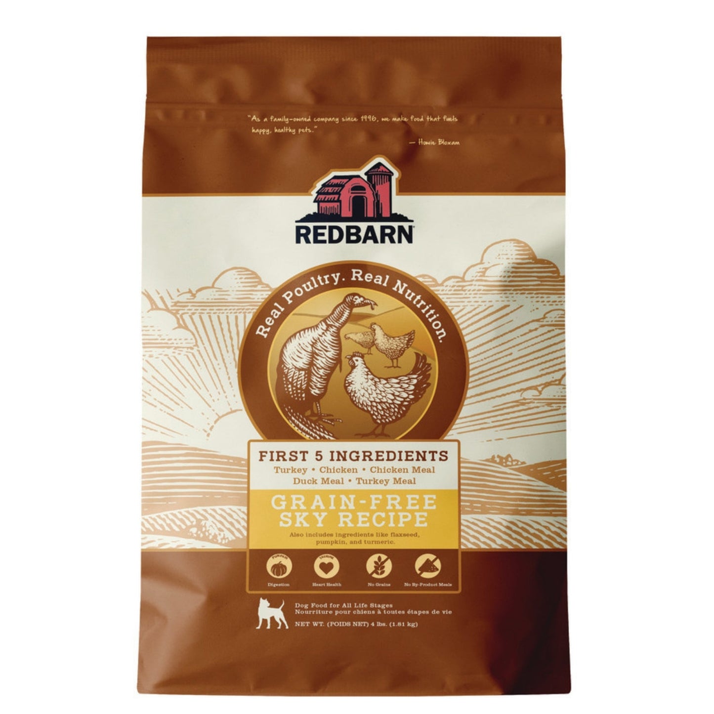 Redbarn Pet Products Grain-Free Dry Dog Food, Sky, 4 lb, view 2