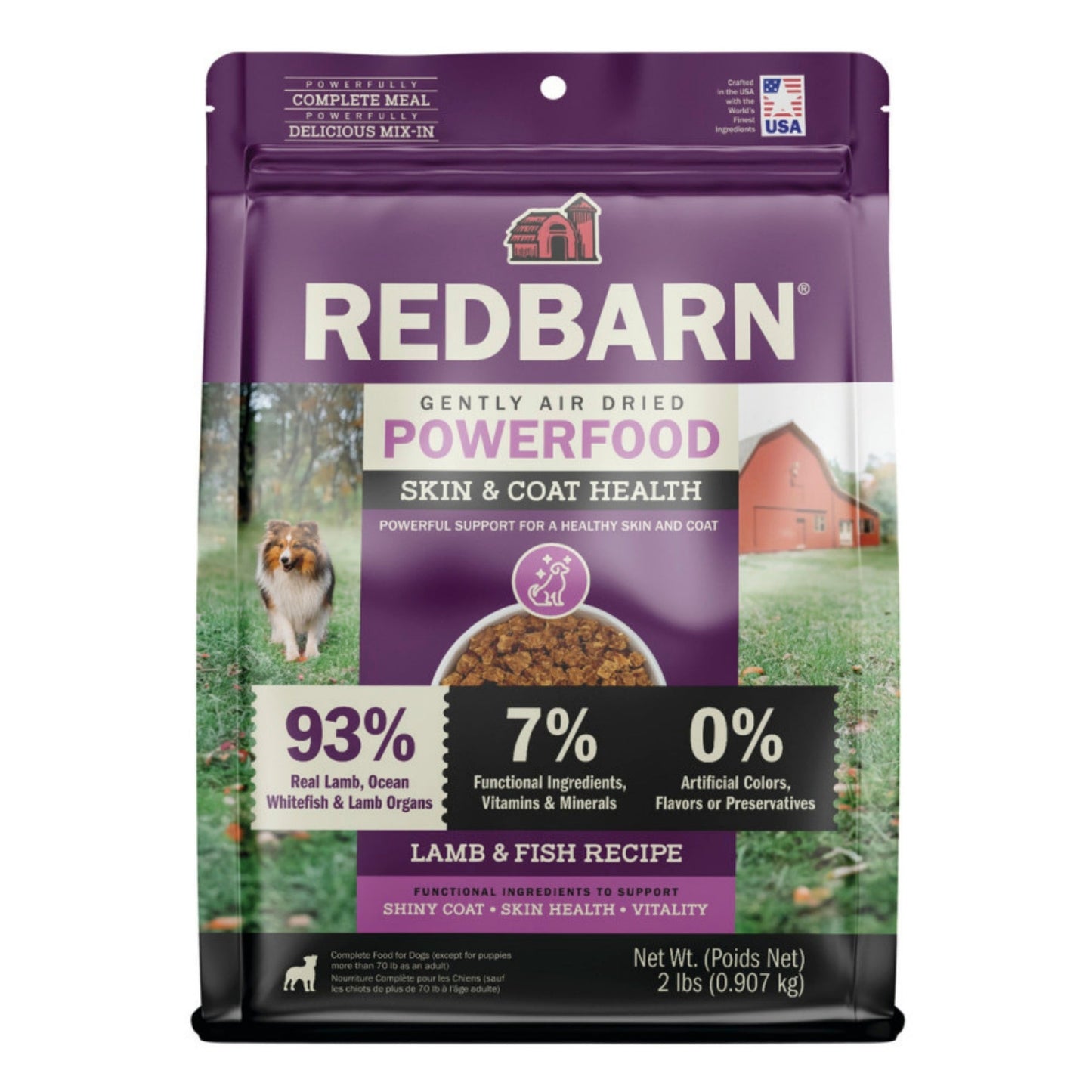 Redbarn Gently Air Dried Powerfood Skin & Coat Health Dry Dog Food