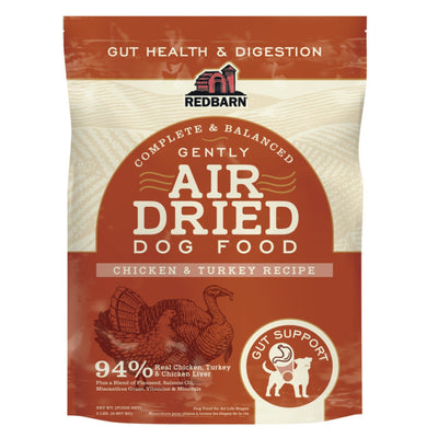 Redbarn Pet Products Air Dried Gut Support Dry Dog Food Chicken & Turkey, 1ea/2 lb