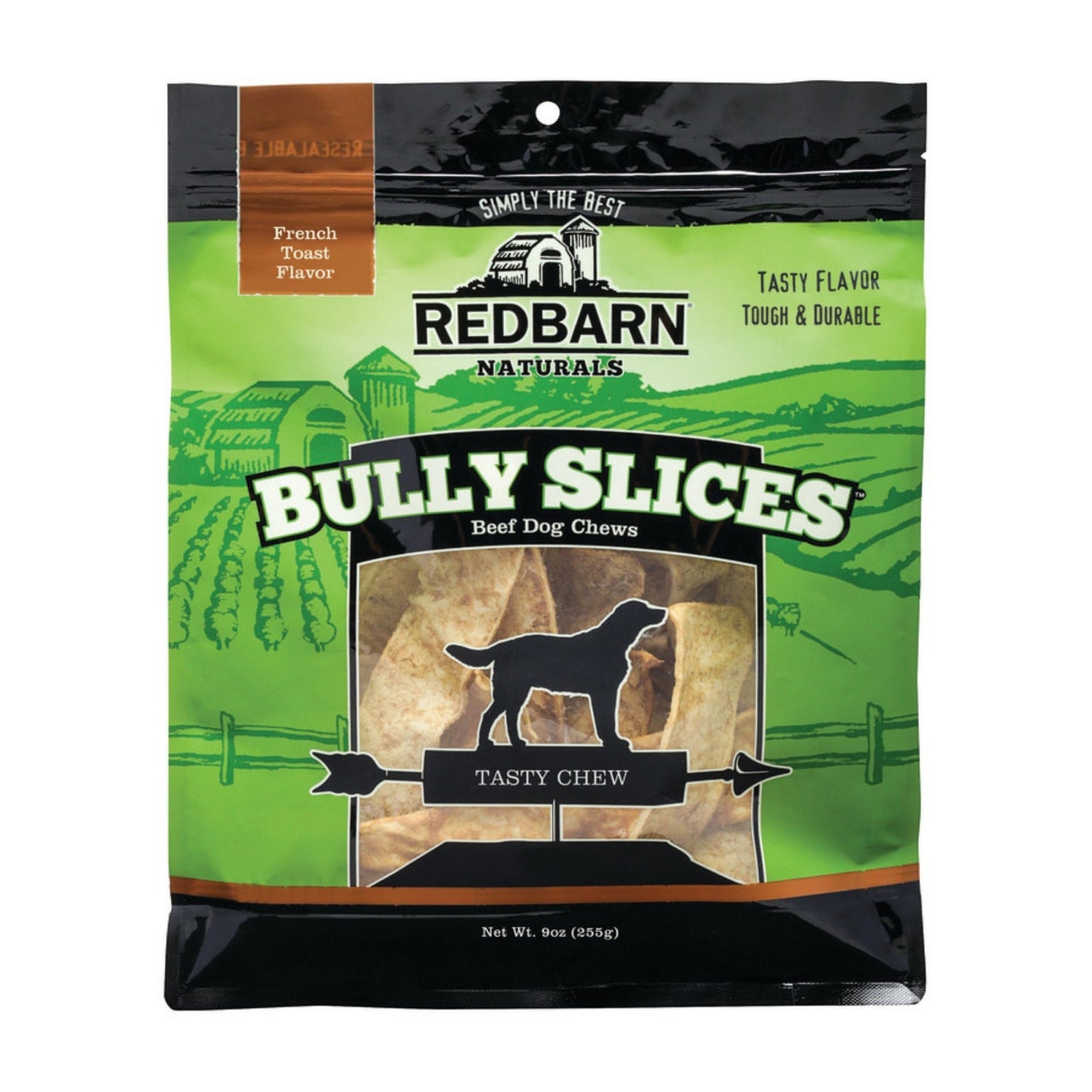 Redbarn Pet Products Natural Bully Slices Dog Treat French Toast 9 oz