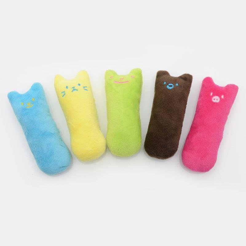 Furry Fun Interactive Catnip Toy Set - Keep Your Kitty's Teeth Sharp And Happy! - Pets Perfect