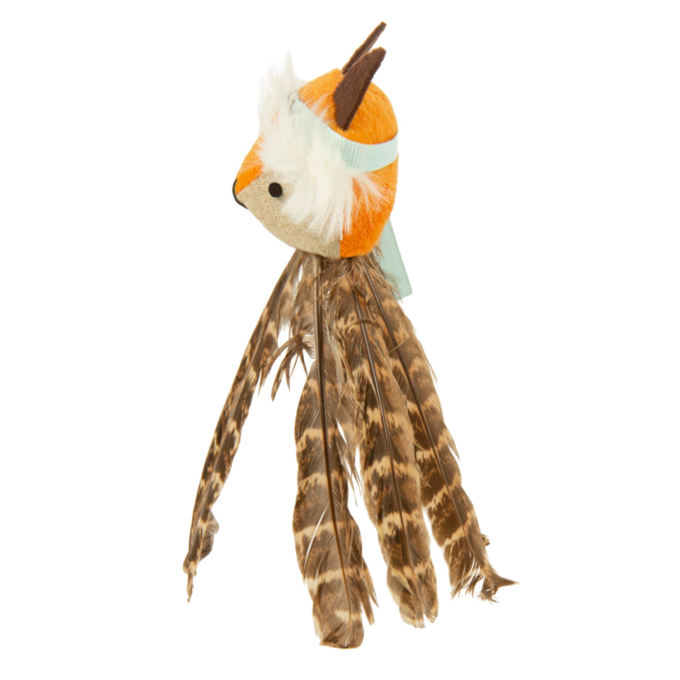 SmartyKat Toss-a-Fox Catnip Toy Multi-Color, 1ea