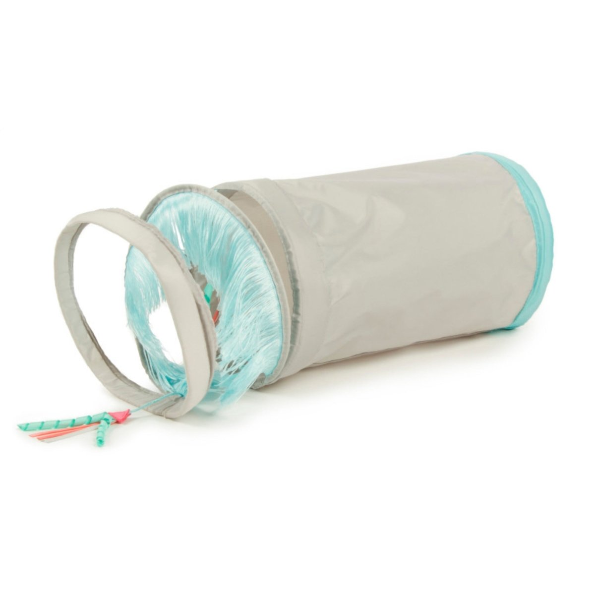 SmartyKat Fringe Frenzy Cat Activity Tunnel 1ea/20 in - Pets Perfect