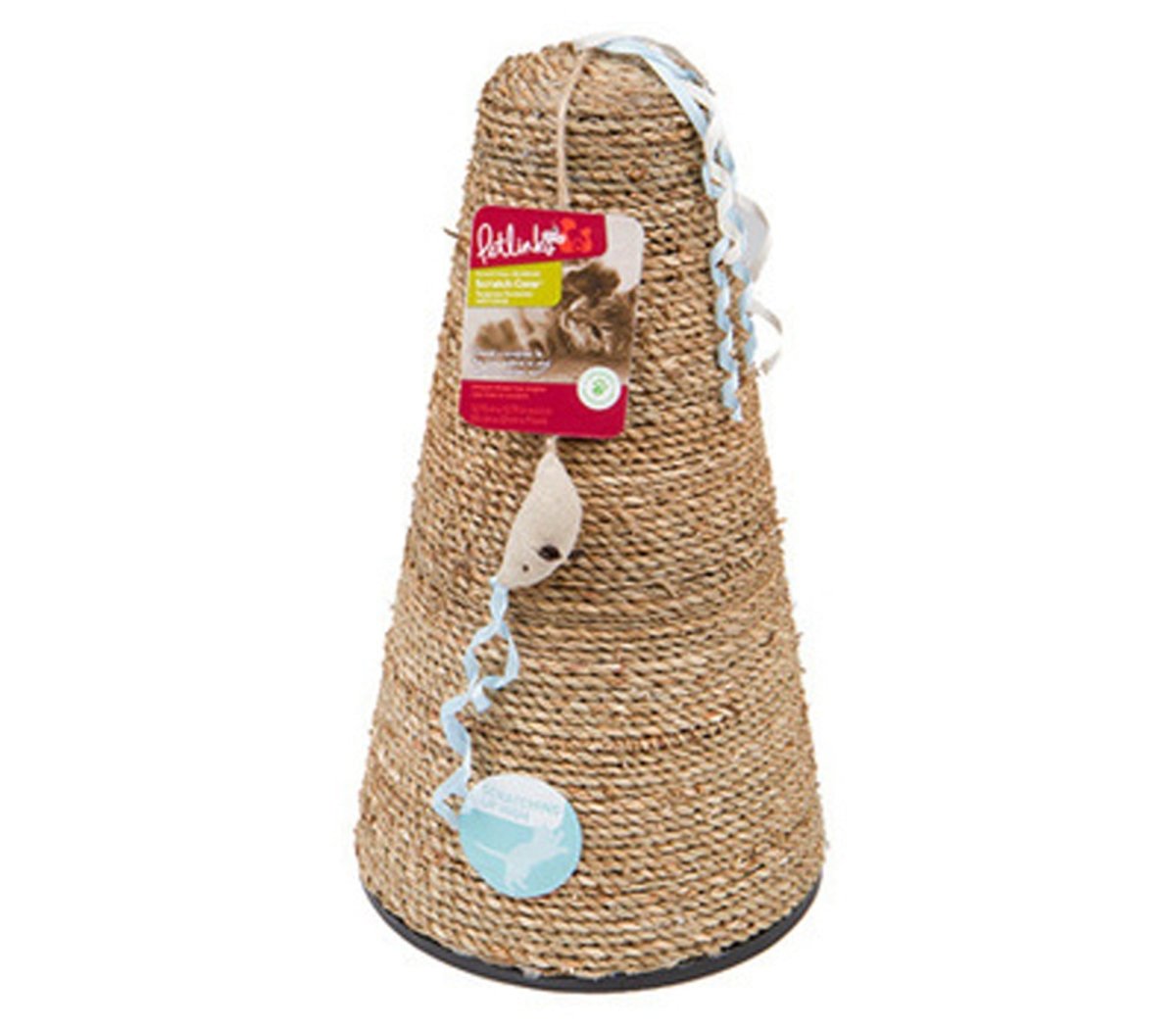 Petlinks Claw Cone Seagrass Cat Scratcher 1ea - Pets Perfect
