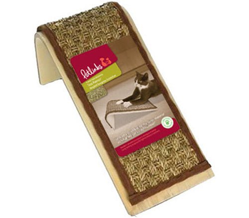 Petlinks Sea Ramp Floor Cat Scratching Ramp With Catnip 1ea - Pets Perfect