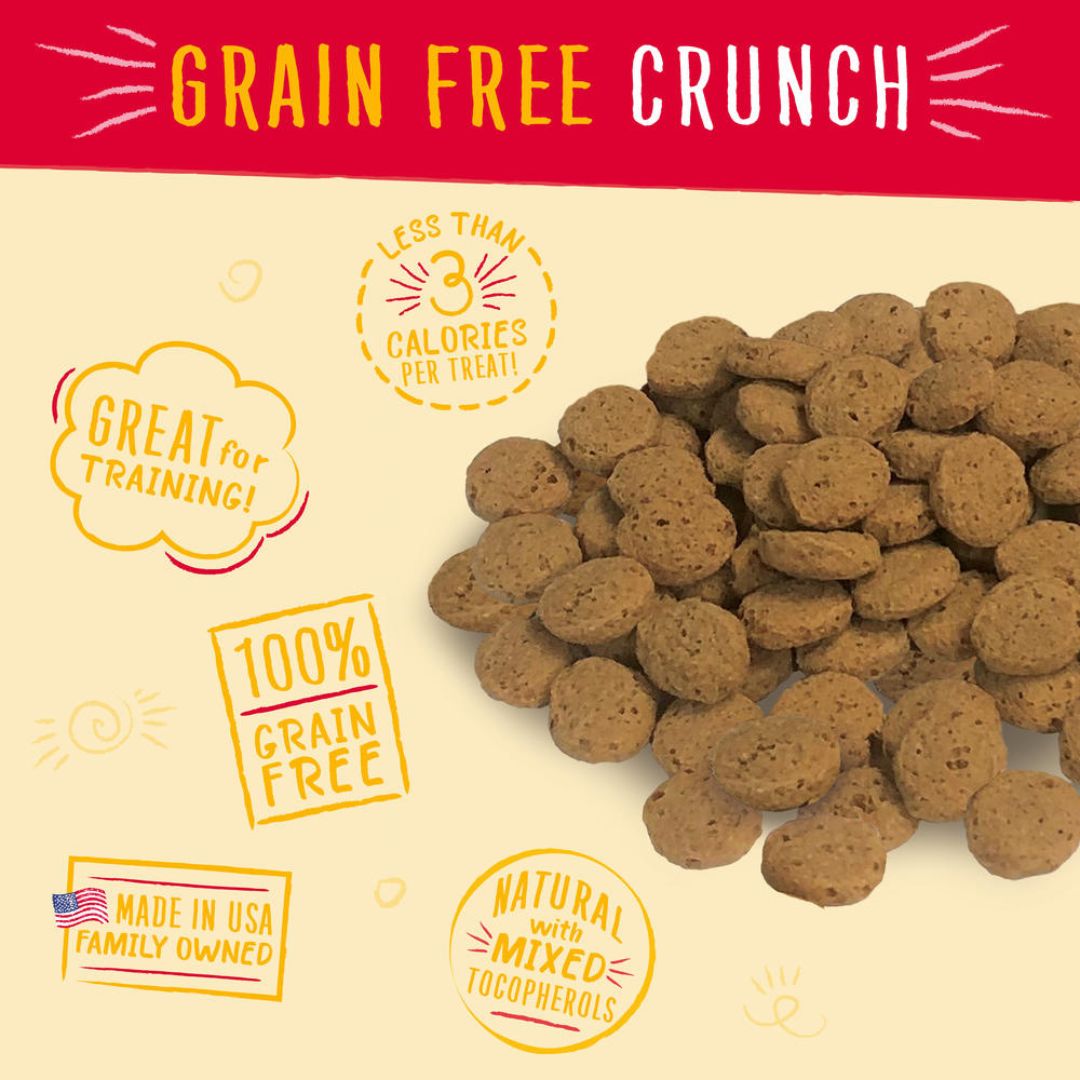 Charlee Bear Grain Free Beef and Cheese Dog Training Treats 8oz - Pets Perfect