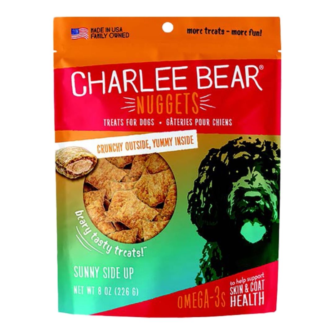 Charlee Bear Dog Nuggets Skin & Coat Sunny Side Up 8Oz - Pets Perfect