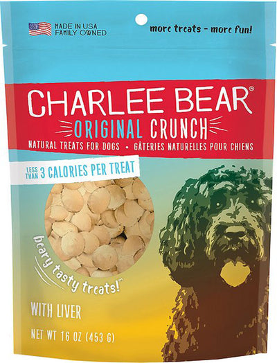 Charlee Bear Dog Liver Dog Treat 16 oz