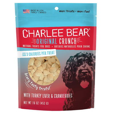 Charlee Bear Dog Turkey Liver And Cranberry Dog Treat 16 oz