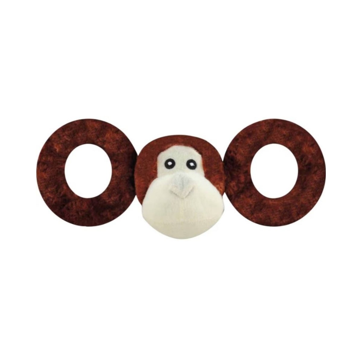 Jolly Pets Tug - A - Mals Monkey Large 5in. - Pets Perfect