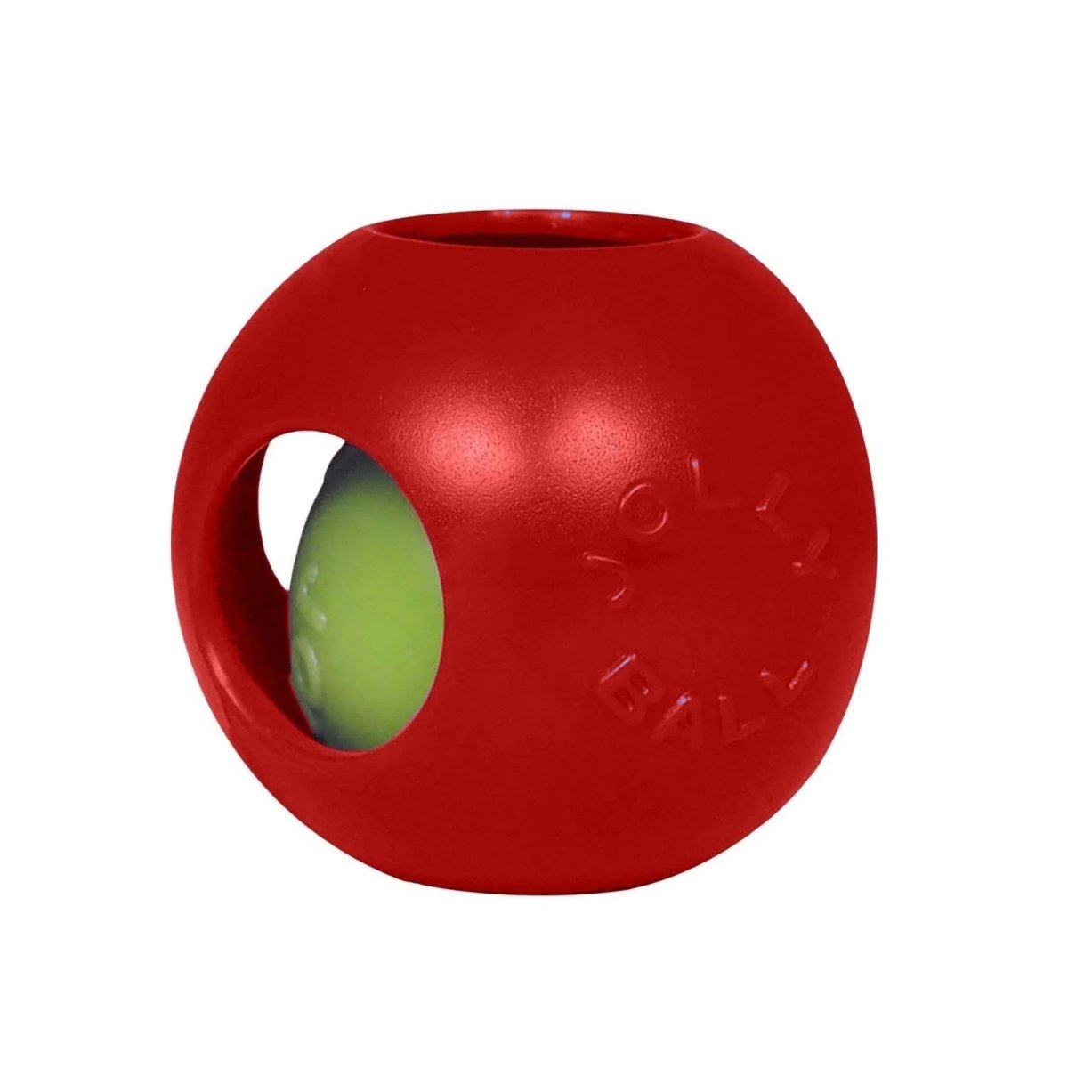 Jolly Pets Teaser Ball Red 6in. Medium - Pets Perfect