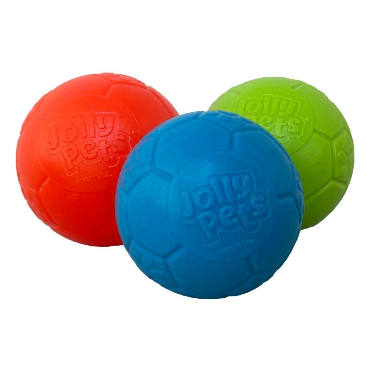 Jolly Pets Soccer Ball Assorted Mini 4in. - Pets Perfect