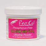 Rep-Cal Research Labs Phosphorous-Free Calcium With Vitamin D3 Ultrafine Powdered Supplement 3.3 Oz