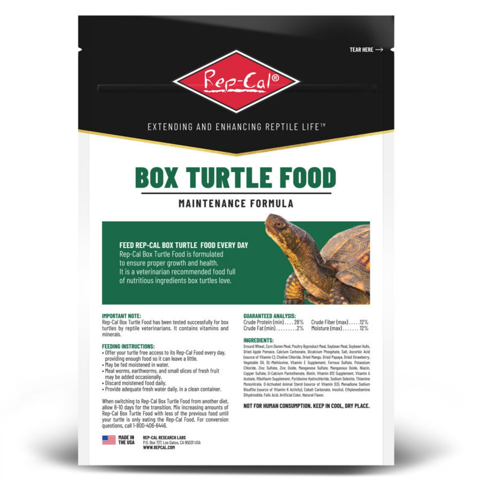RepCal Research Labs Maintenance Formula Box Turtle Food 12 oz, view 2