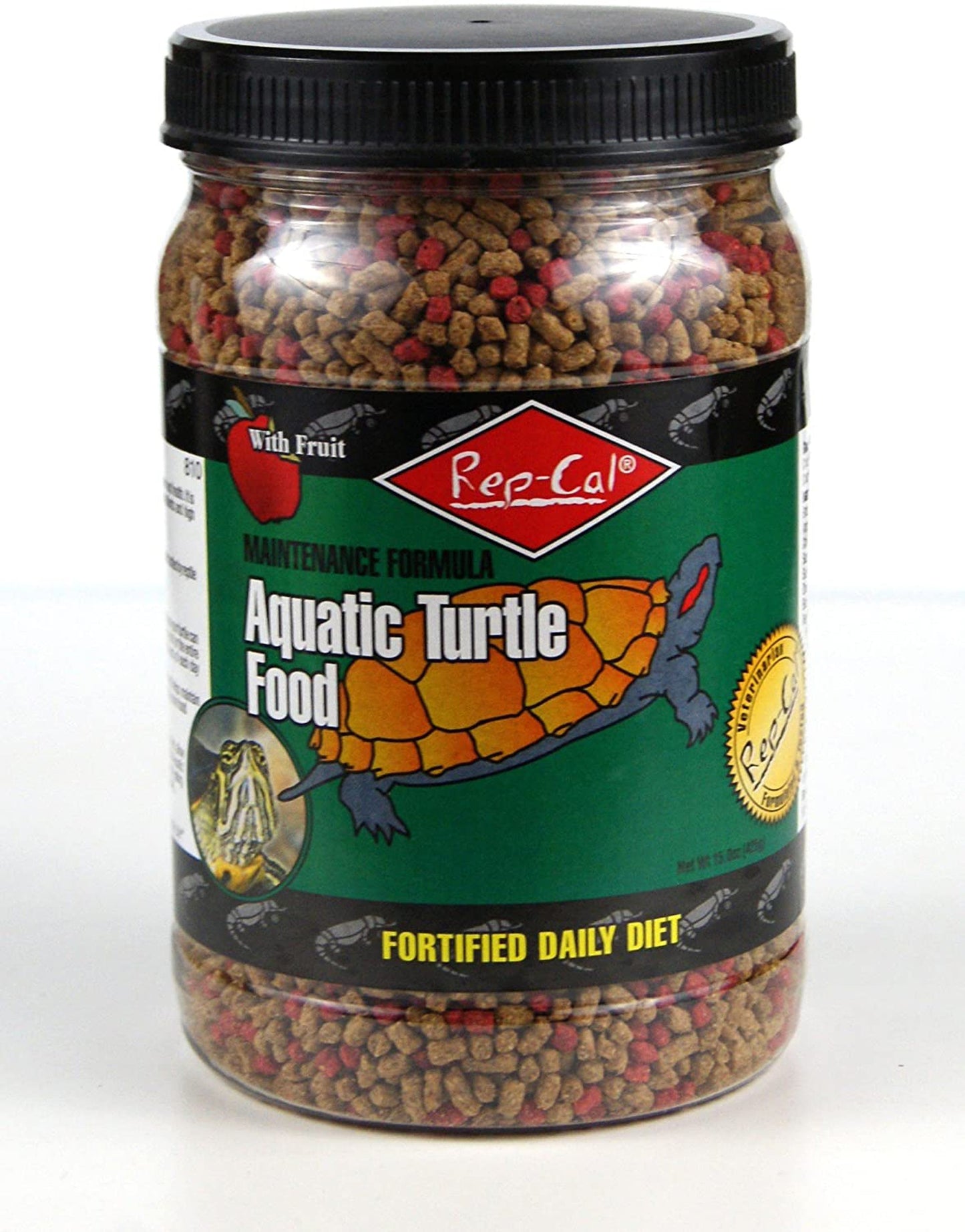 Rep-Cal Aquatic Turtle Dry Food - Maintenance Formula 15 oz