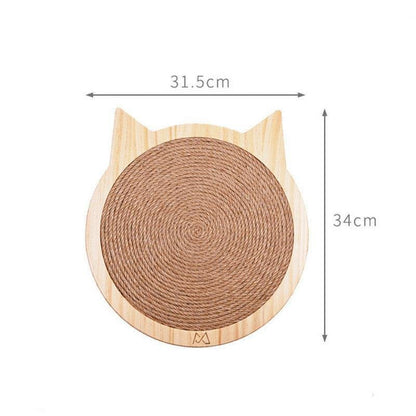 Wall Mounted Cat Scratcher Board With Suction Cup Toy - Pets Perfect