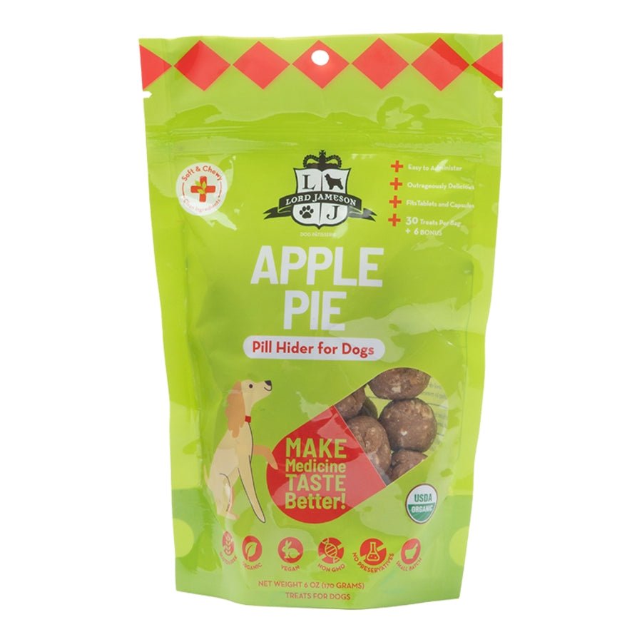 Lord Jameson Dog Pill Hiders Apple Pie - Pets Perfect