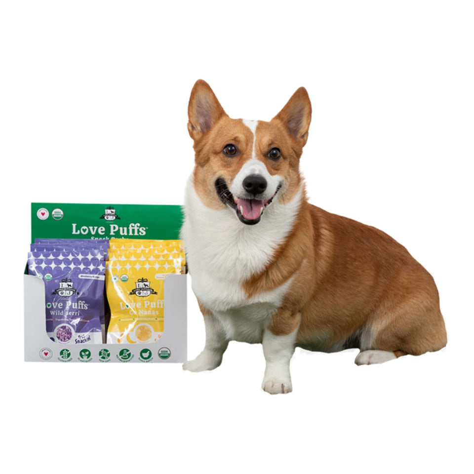 Lord Jameson Dog Love Puffs Tray Assorted 12 Pack - Dog Treats Training
