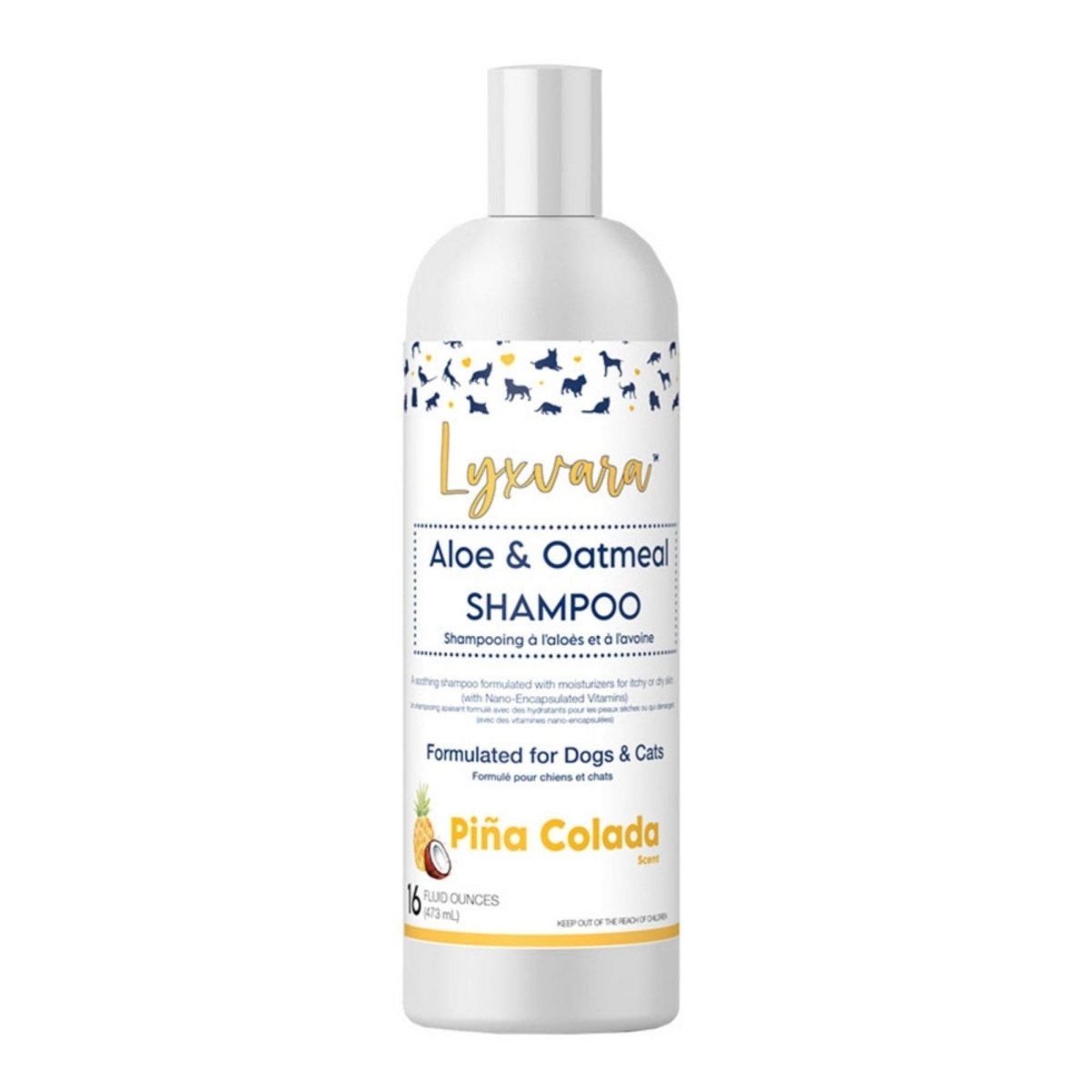 Lyxvara Dog Shampoo Aloe Oatmeal 16oz. - Pets Perfect