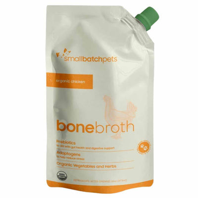 Small Batch Shelf Stable Organic Chicken Bone Broth, 16 oz