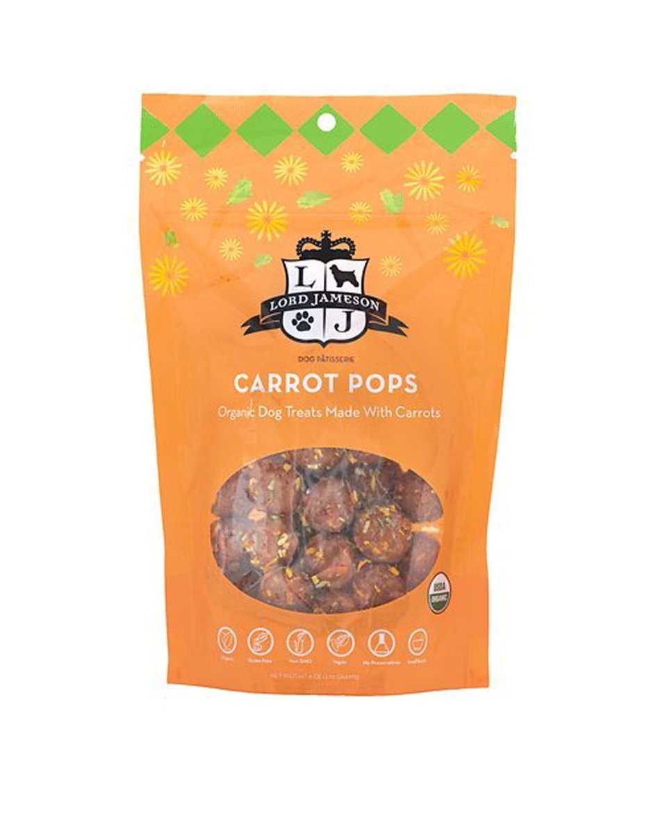 Lord Jameson Dog Carrot Pops 6oz. - Pets Perfect