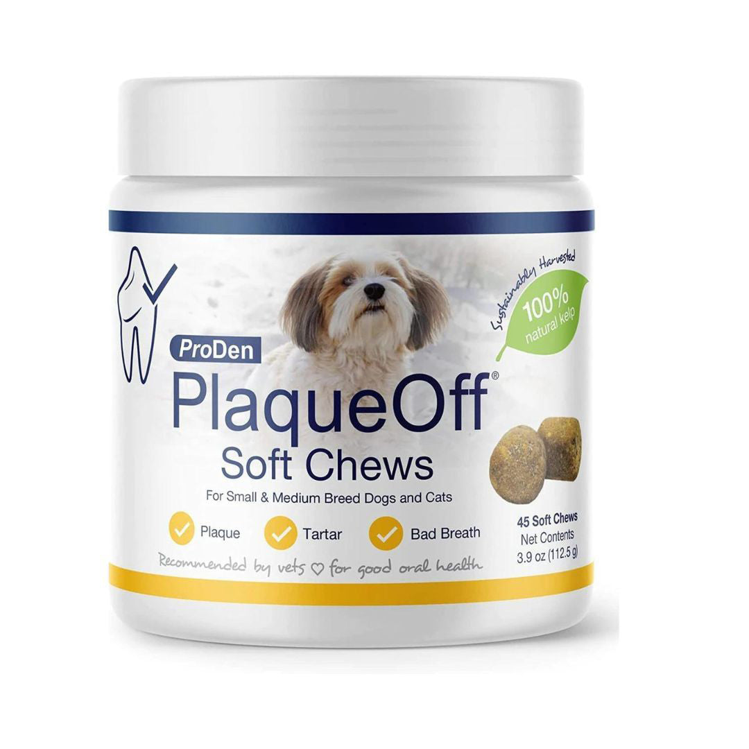 Proden Dog Plaqueoff Dog Chew Small/Medium 45 ct
