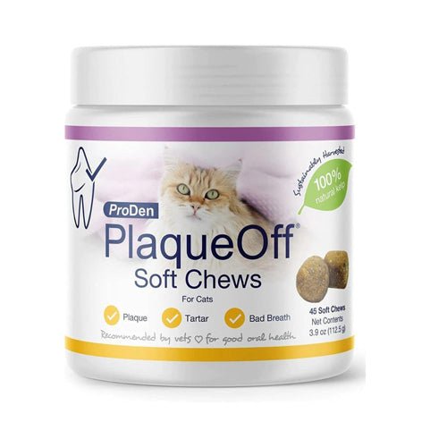 Proden Cat Plaqueoff Chew 45 Count - Pets Perfect