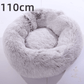 Cozy Haven: Luxurious Round Pet Bed For Winter Comfort - Pets Perfect