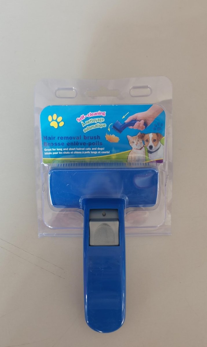 FurBuddy Self - Cleaning Dog Grooming Comb - Deshedding and Massage Tool - Pets Perfect