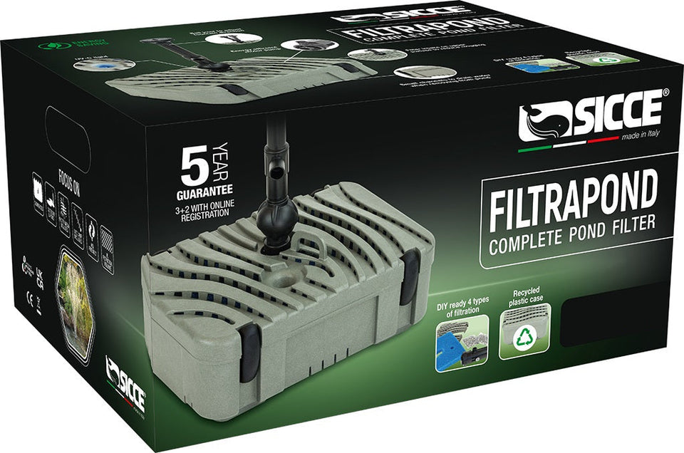 Sicce Filtrapond Complete Pond Filter 400 Gph