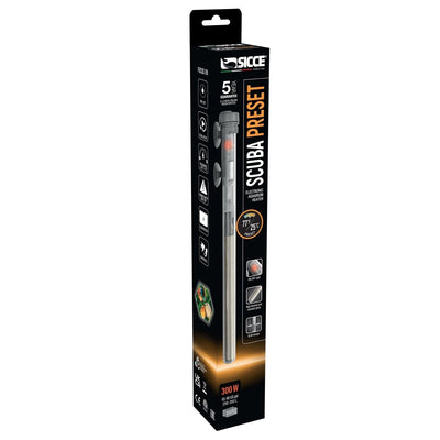 Sicce SCUBA Preset Submersible Heater, 300W