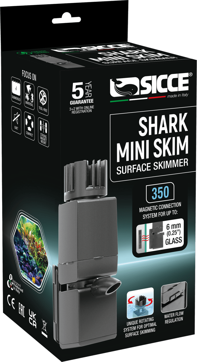 Sicce Shark Mini Skim Surface Skimmer 1ea/350 Plus - Pets Perfect