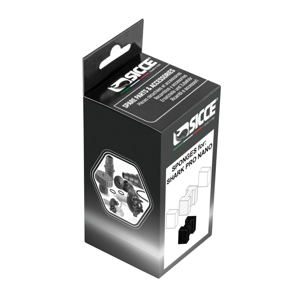 Sicce Shark Pro Nano Sponges 1ea/4 pk