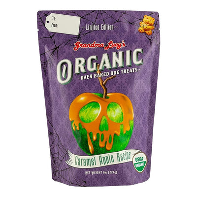 Grandma Lucy's Dog Organic Dog Treat Caramel Apple 8 oz
