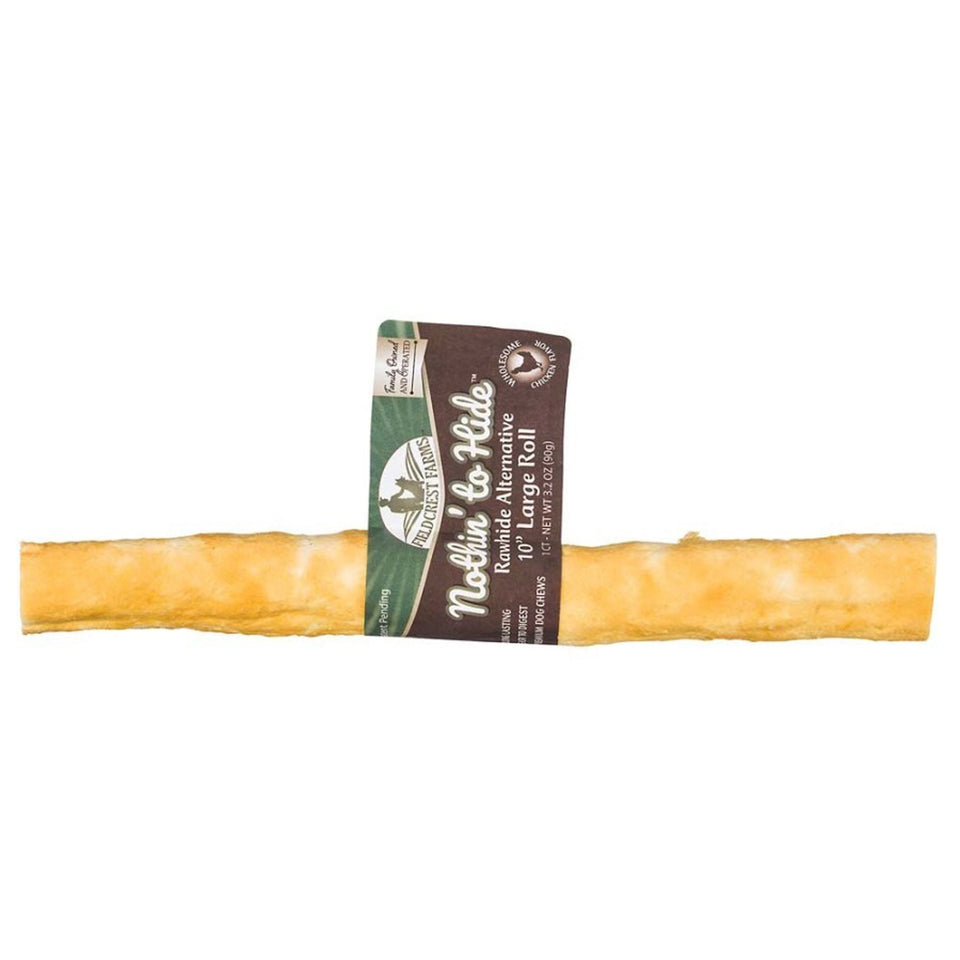 Fieldcrest Farms Nothin' to Hide - Chicken Dog Chew, 10 in, 24 ct
