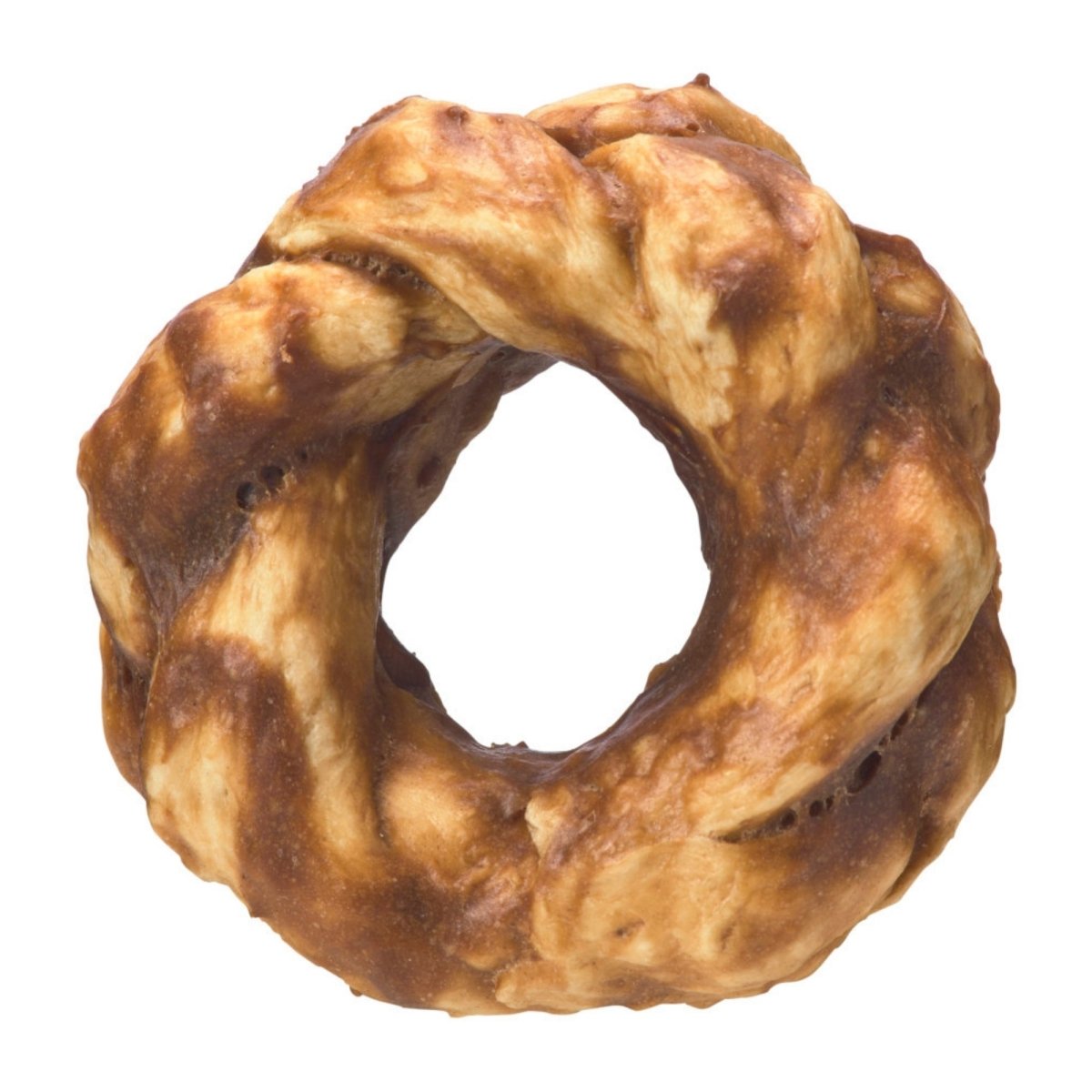 Fieldcrest Farms Nothin' To Hide Bakery Collection Dog Treat Braided Ring, Beef, 1ea/3.5 in, 2 pk - Pets Perfect